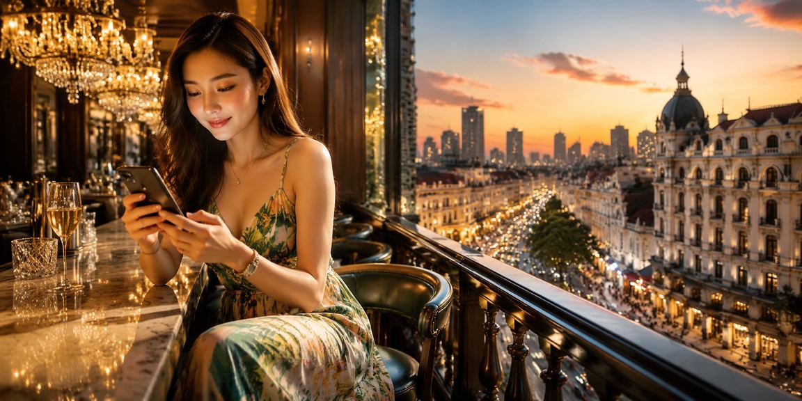 Sảnh VIP sang trọng tại sự kiện khuyến mãi 11700 ở TP Hồ Chí Minh